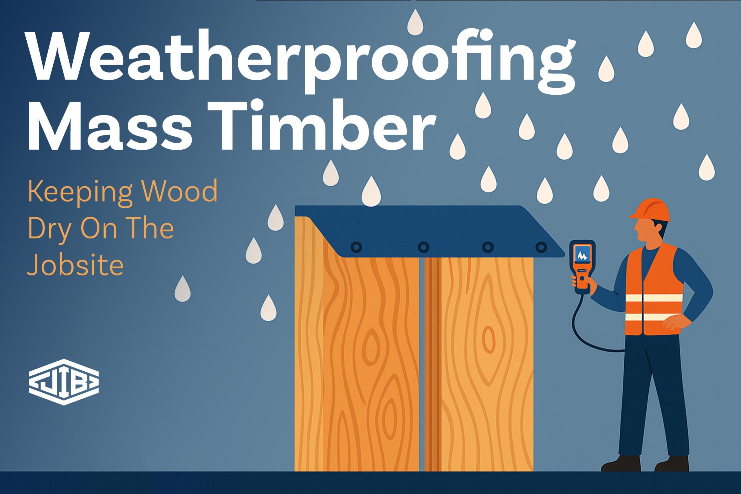 Weatherproofing Mass Timber: Keeping Wood Dry on the Jobsite